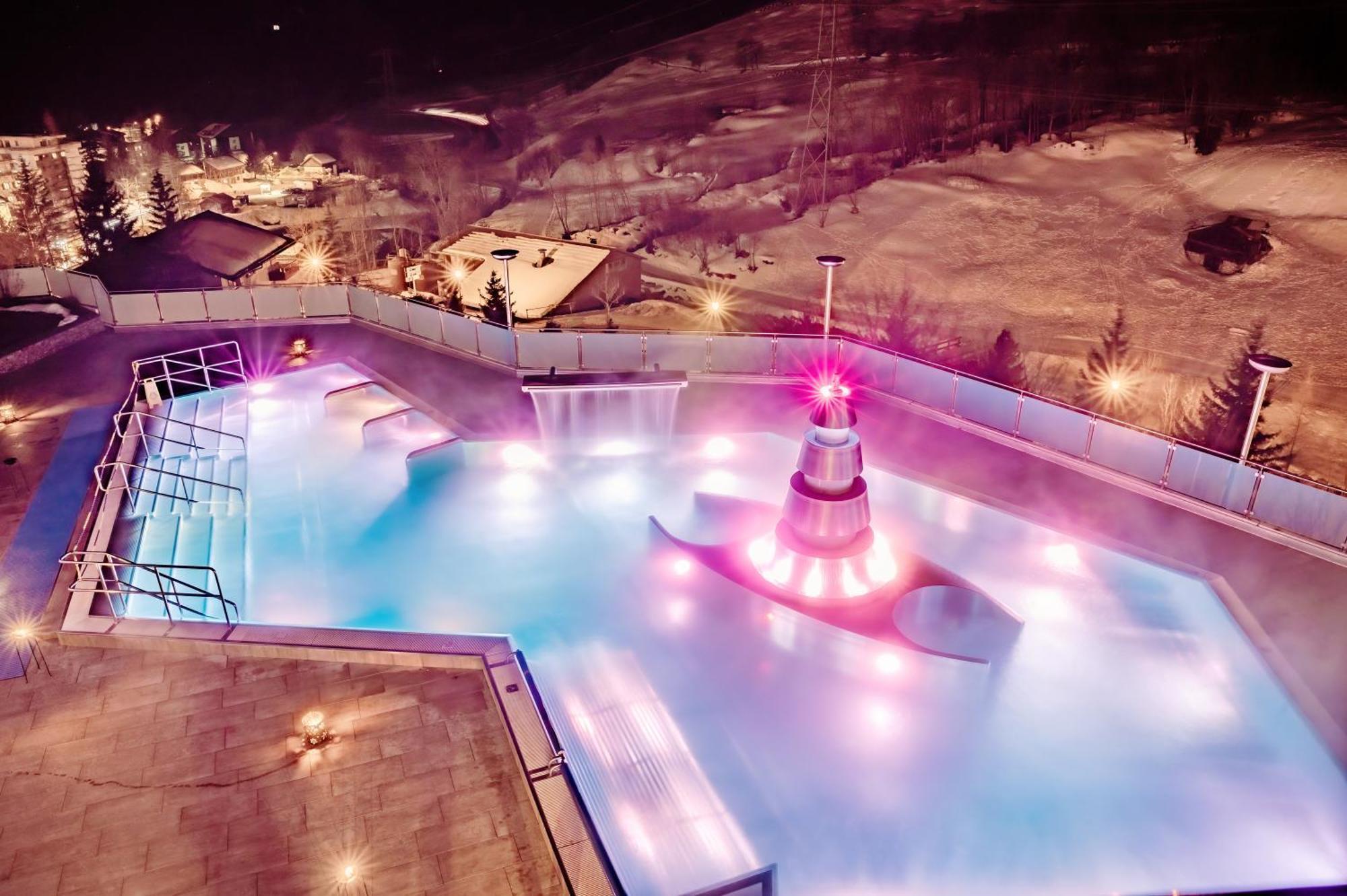 Hotel Walliserhof-Leukerbad-Therme Экстерьер фото