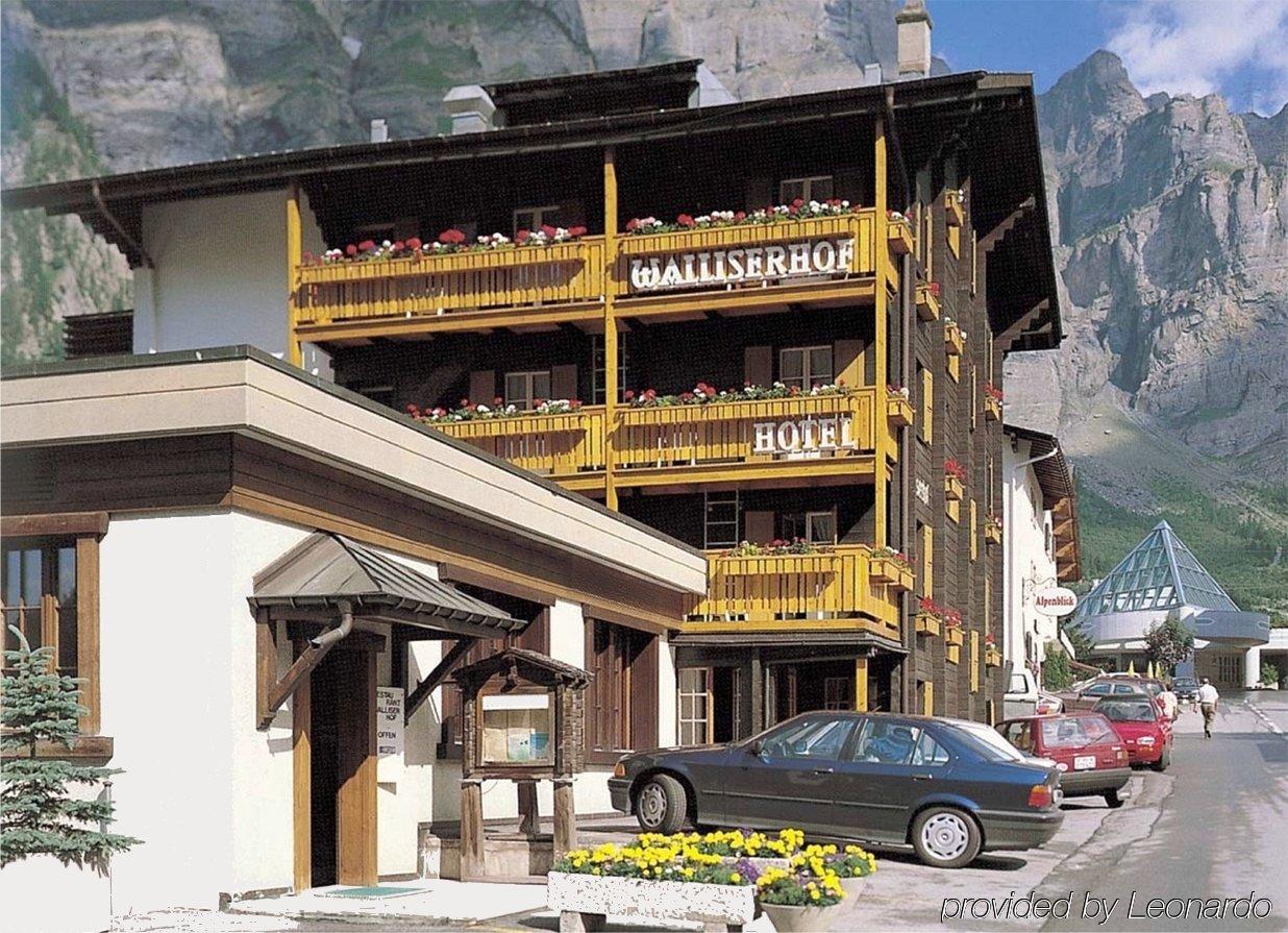 Hotel Walliserhof-Leukerbad-Therme Экстерьер фото